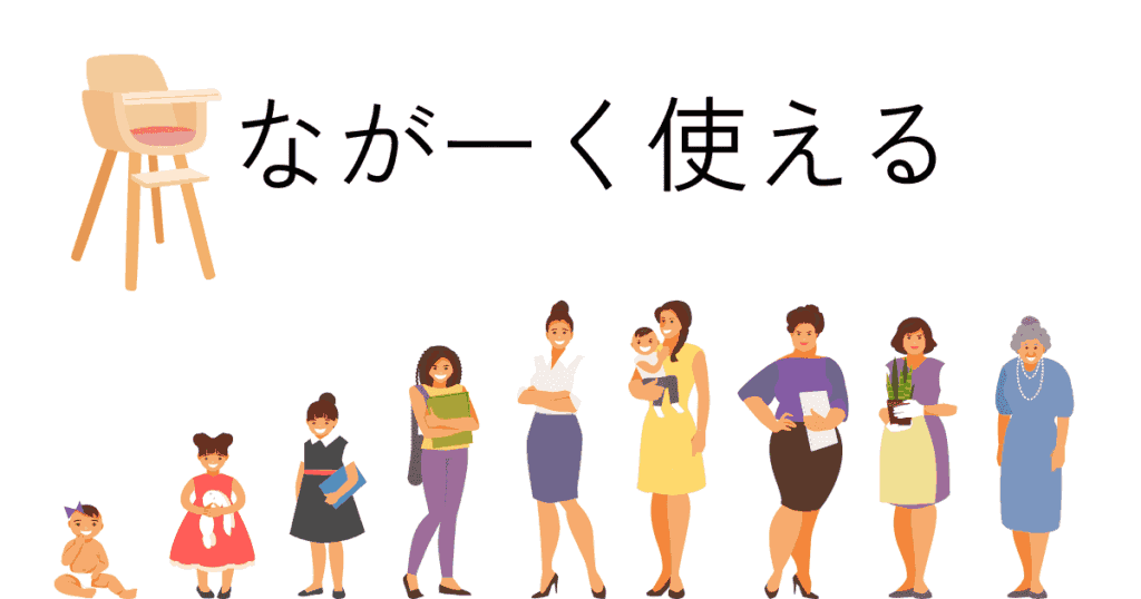 0歳～大人まで使える