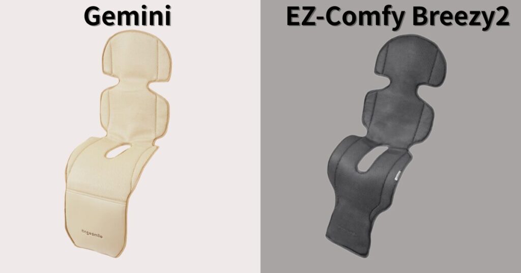 ちゃいなび/アンジュスマイルファンシートは2種類!EZ-Comfy Breezy2とGeminiはどっちを選ぶべき?