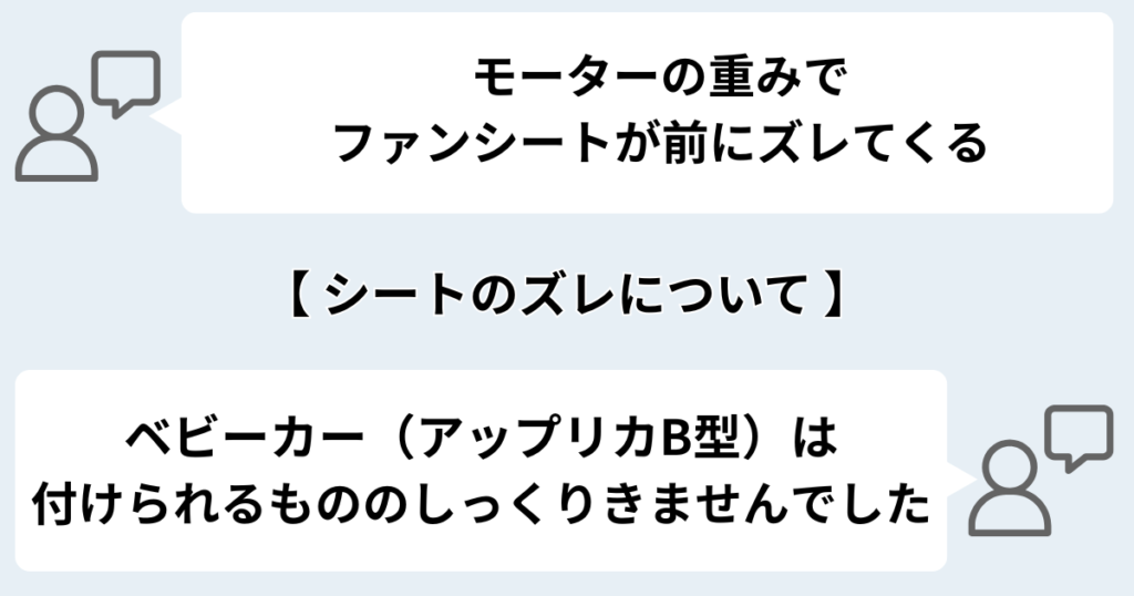 シートの固定が難しい