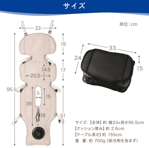 ちゃいなびファンシートのサイズ