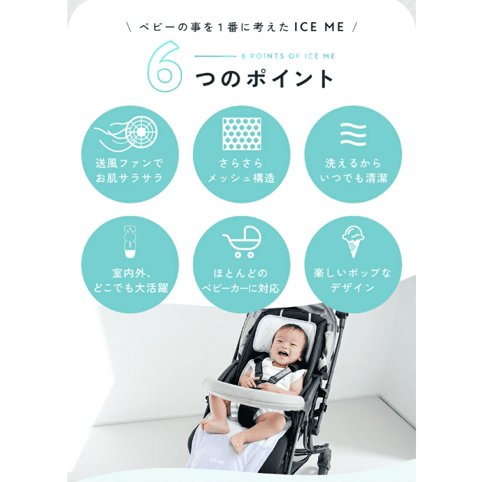 アイスミーの6つのポイント。