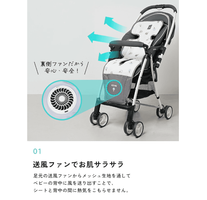アイスミー送風ファンによるメリット。