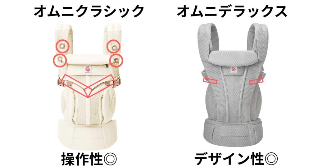 パーツの見せ方（操作性vsデザイン性）