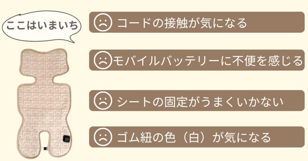 オルム（Olum）ヒートのいまいちな口コミ4つ