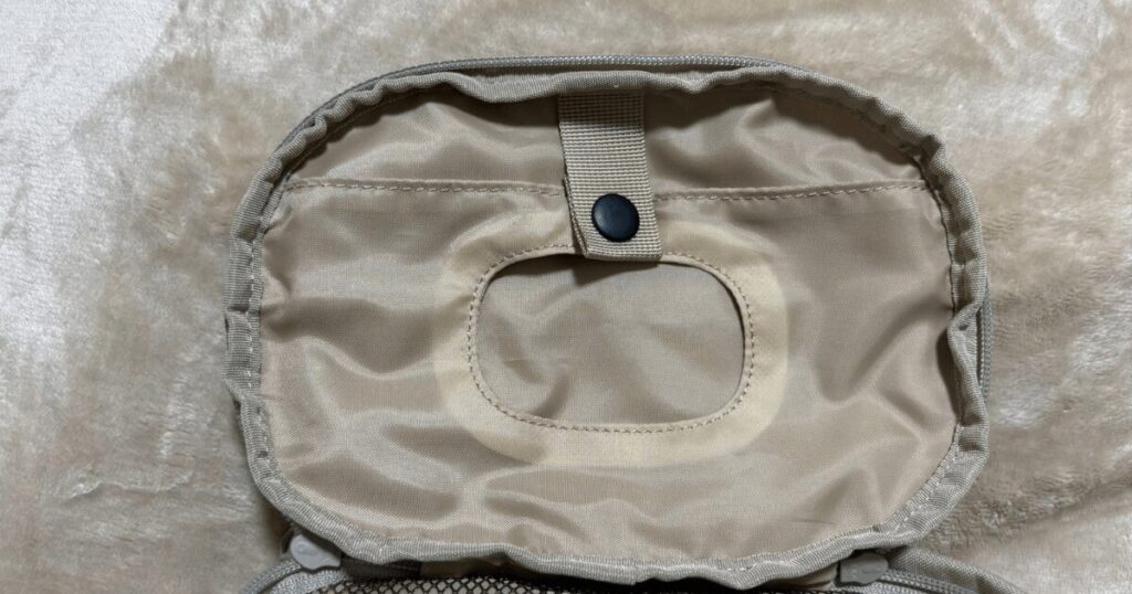 ハグ―のウエットティッシュ専用取り出し穴