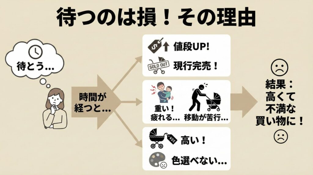 リベル2026年モデルを待つデメリット