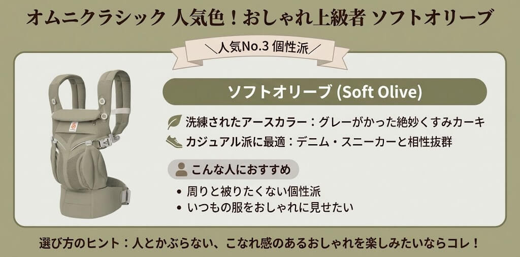 3位ソフトオリーブ