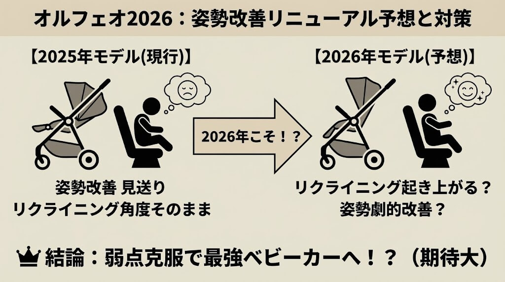 リベルに続きオルフェオも「リクライニング角度」改善の可能性大